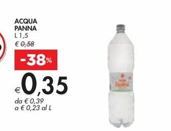Bennet Acqua panna l 1.5 offerta