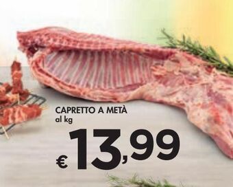 Bennet Capretto a meta offerta