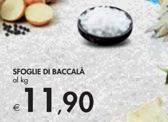Bennet Sfoglie di baccalà offerta