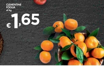 Bennet Clementine foglia offerta