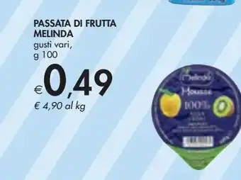 Bennet Passata di frutta melinda g 100 offerta