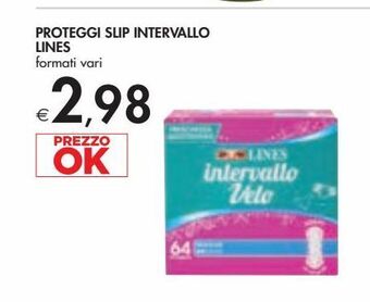 Proteggi-slip intervallo lines