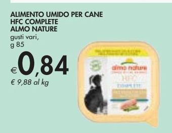 Bennet Alimento umido per cane hfc complete almo nature offerta