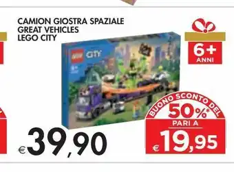 Bennet Camino giostra spaziale great vehicles lego city offerta