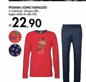 Bennet Pigiama uomo natalizio offerta