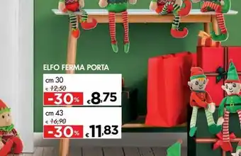 Bennet Elfo frema porta cm 30 offerta