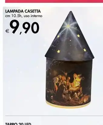 Bennet Lampada casetta offerta