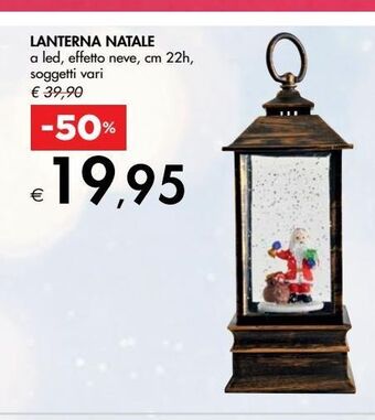 Bennet Lanterna natale offerta