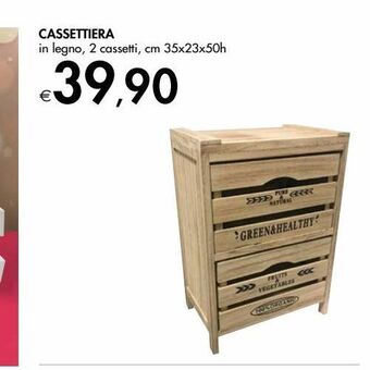 Bennet Cassettiera offerta