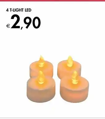 Bennet 4 t- light led offerta