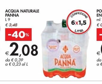 Bennet Acqua panna l 1.5 offerta
