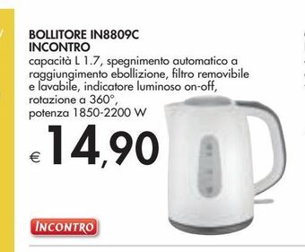 Bennet Bollitore in8809c incontro offerta