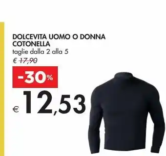 Bennet Dolcevita uomo o donna cotonella offerta