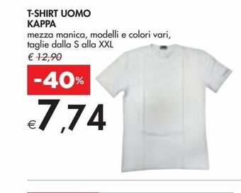 Bennet T-shirt uomo kappa offerta
