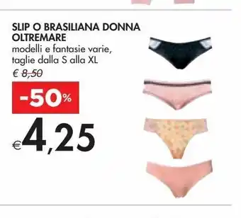 Bennet Slip o brasiliana donna oltremare offerta