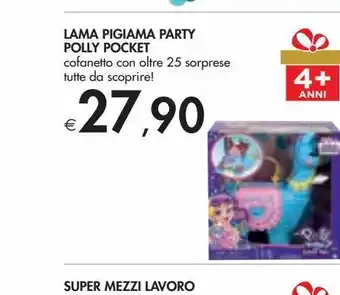 Bennet Lama pigiama party polly pocket offerta
