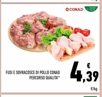 Conad Fusi e sovracosce di pollo conad percorso qualita offerta