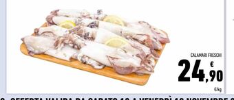 Conad Calamari freschi offerta