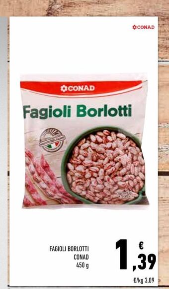 Conad Fagioli borlotti conad offerta