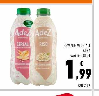 Conad Bevande vegetali adez offerta