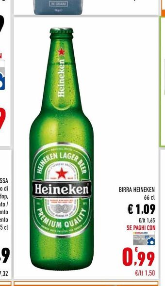 Conad Birra heineken 66 cl offerta
