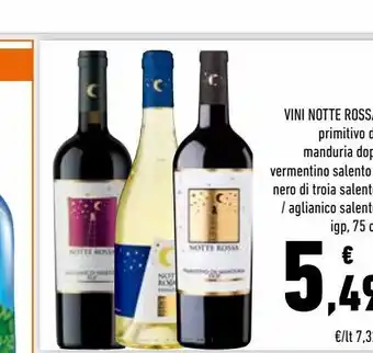 Conad Vino notte rossa offerta