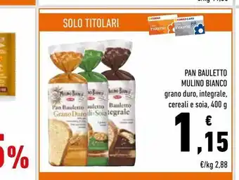 Conad Pan bauletto  mulino bianco 00 g offerta