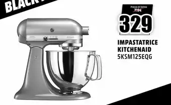 MediaWorld Impastatrice Kitchenaid 5KSM125EQG offerta
