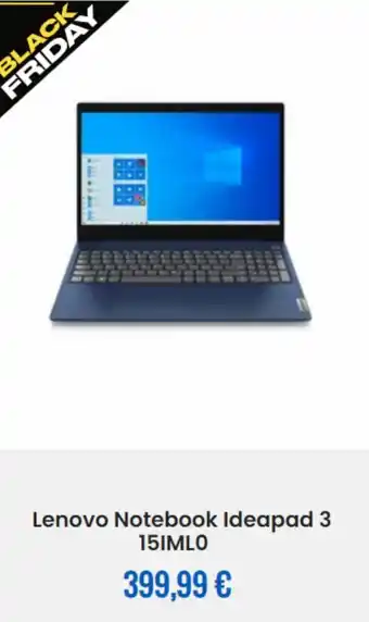 Eurospin Lenovo Notebook Ideapad 3 15IMLO offerta