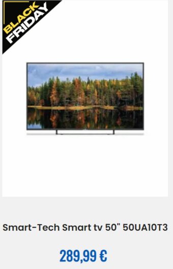 Eurospin Smart-Tech Smart tv 50" 50UA10T3 offerta