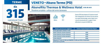 Lidl Veneto Abano Terme (PD) AbanoRitz Thermae & Wellness Hotel offerta