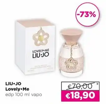 Acqua & Sapone Liu Jo Lovely Me edp 100 ml vapo offerta