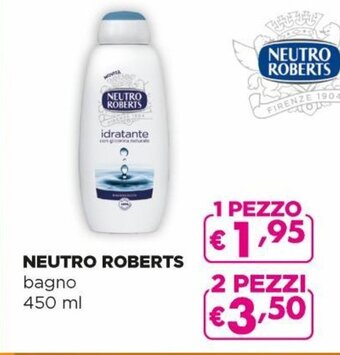 Acqua & Sapone Neutro Roberts bagno 450 ml offerta