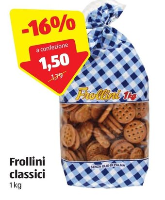 ALDI Frollini classici 1 kg offerta