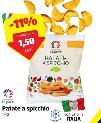 ALDI Patate a spicchio 1kg offerta