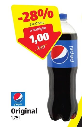 ALDI Pepsi Original 1,75 l offerta
