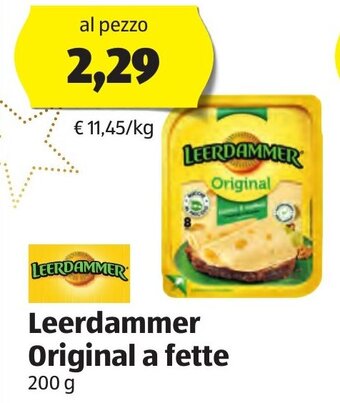 ALDI Leerdammer Original a fette 200 g offerta