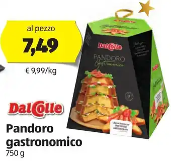 ALDI Dal Colle Pandoro gastronomico 750 g offerta