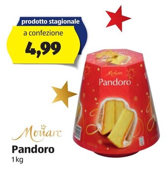 ALDI Monarc Pandoro 1 kg offerta