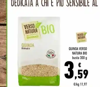Conad Superstore Quinoa verso natura bio busta 300 g offerta