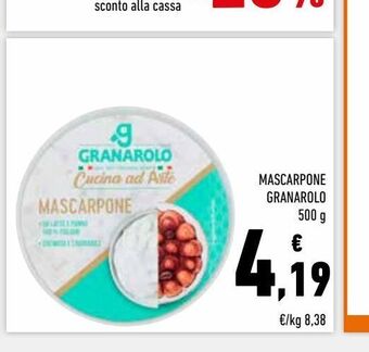 Conad Superstore Mascarpone granarolo 500 g offerta