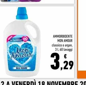 Conad Superstore Ammorbidente mon amour offerta
