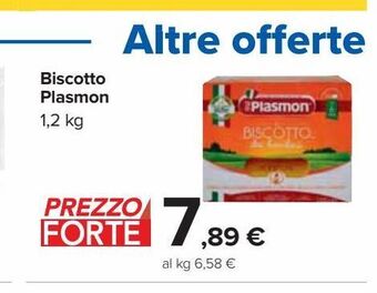 Carrefour Iper Biscotto plasmon offerta
