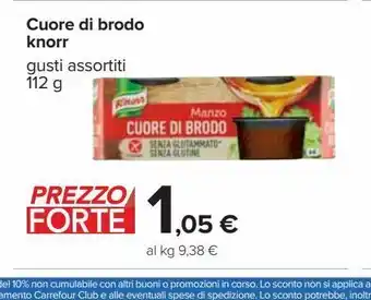 Carrefour Iper Cuore di brodo knorr offerta