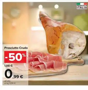 Carrefour Iper Prosciutto crudo offerta