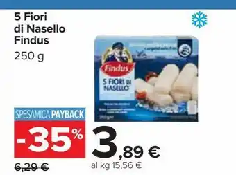 Carrefour Iper 5 fiori di nasello findus offerta