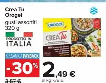 Carrefour Iper Crea tu orogel offerta