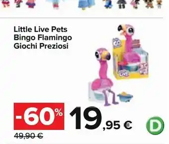 Little live pets bingo flamingo giochi preziosi
