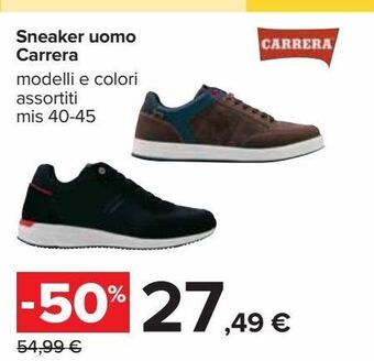 Sneaker uomo carrera