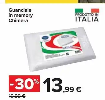 Carrefour Iper Guanciale in memory chimera offerta